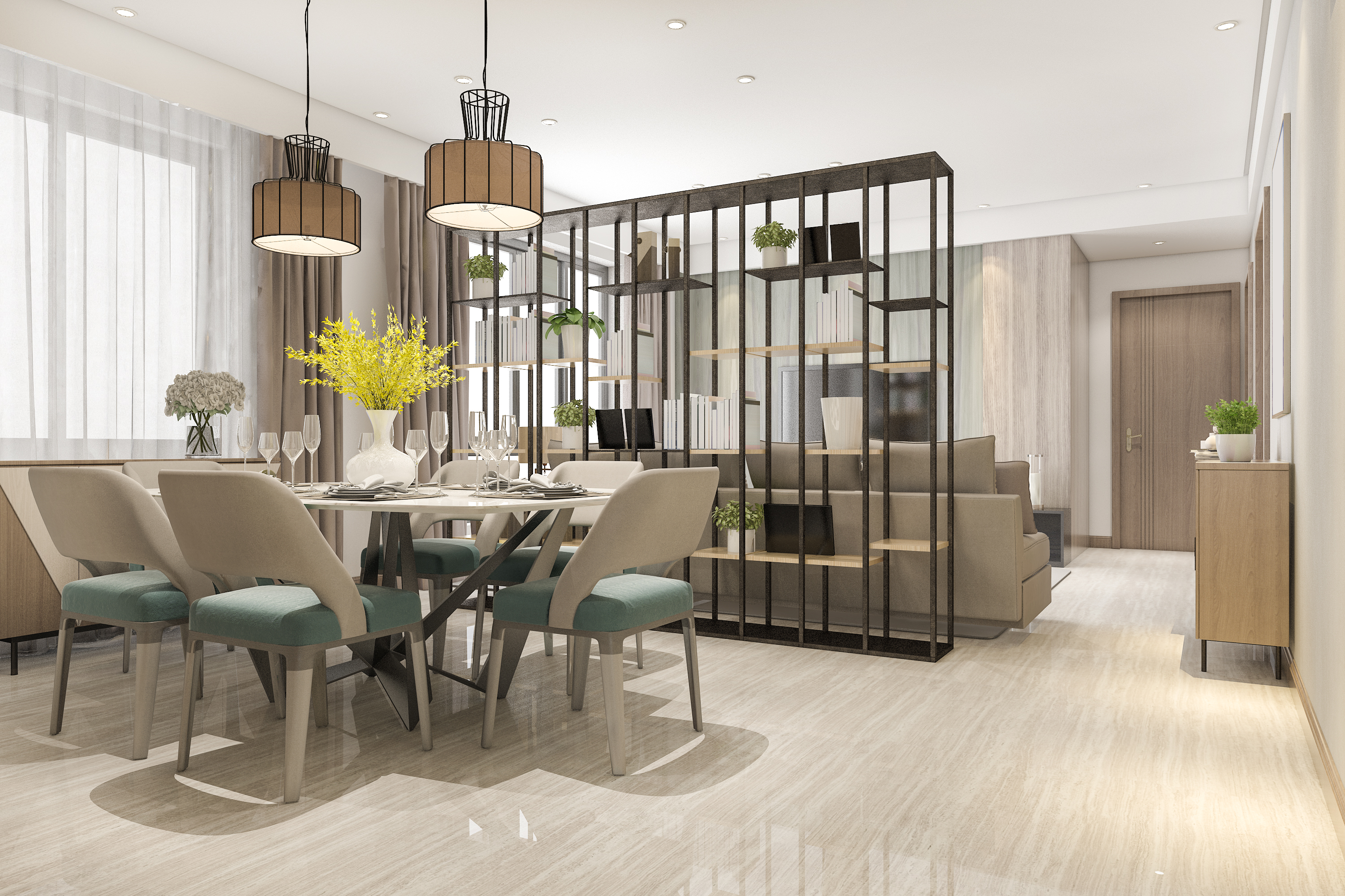 Modern home exterior